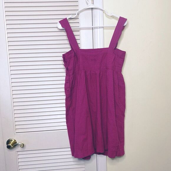 Y2K Roxy Womens Size 9 Junior Zip Summer SunDress Square Neck Mini Lined - Picture 3 of 11